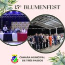 15ª BLUMENFEST EM TRÊS PASSOS