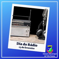 📻 Dia 13 de Fevereiro é celebrado o Dia Mundial do Rádio.🎙