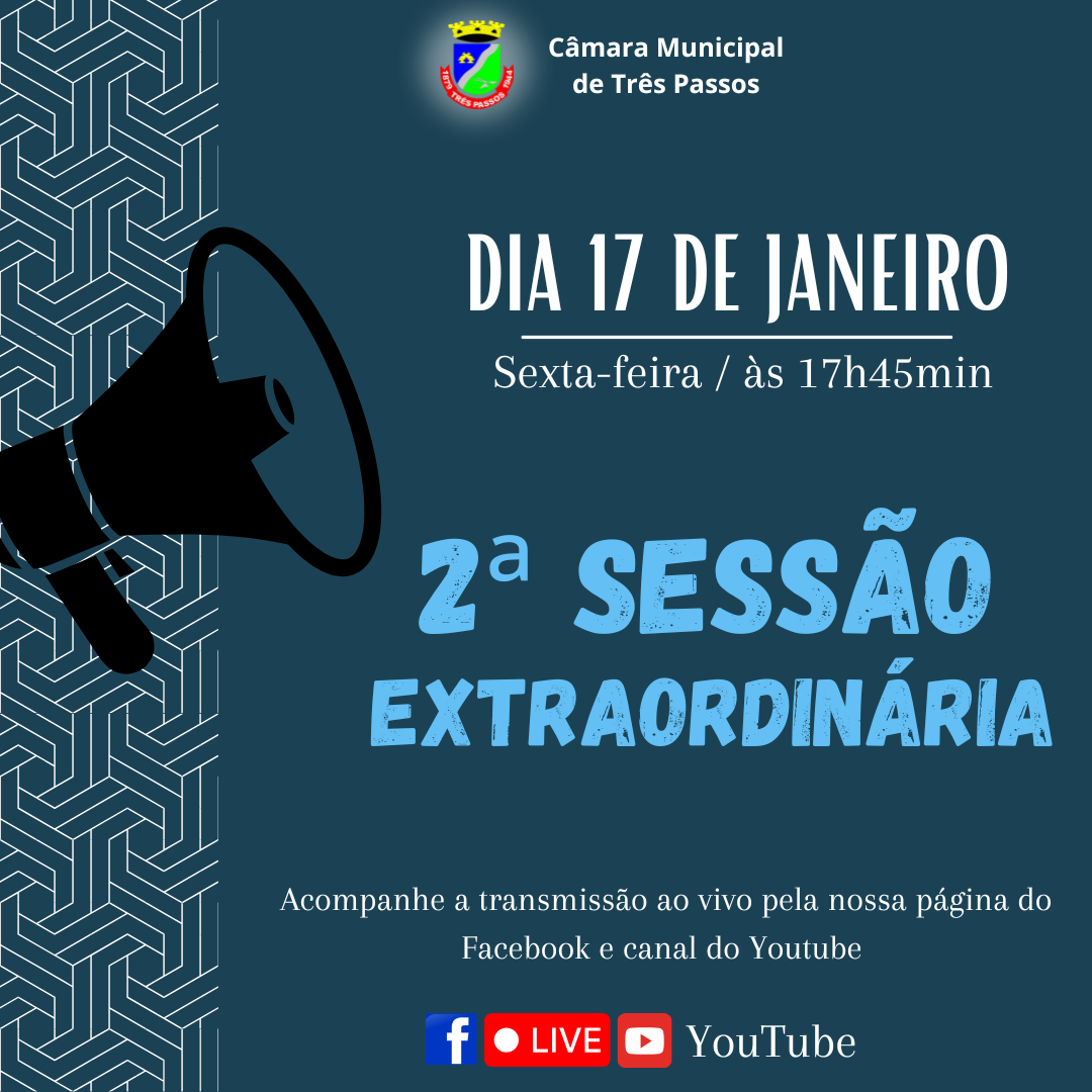 2ª SESSÃO EXTRAORDINÁRIA DE 2025