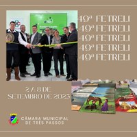 49ª FETRELI- FEIRA TRÊS-PASSENSE DO LIVRO