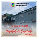 77 anos - Hospital de Caridade de Três Passos