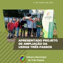 APRESENTADO PROJETO DE EXPANSÃO DA UERGS DE TRÊS PASSOS