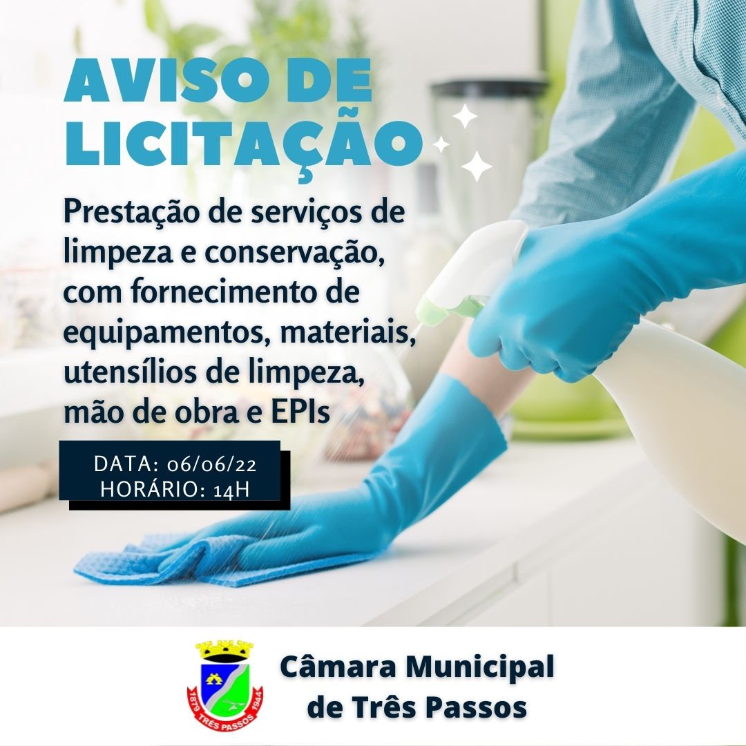 AVISO DE LICITAÇÃO