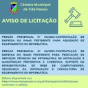 AVISO DE LICITAÇÃO