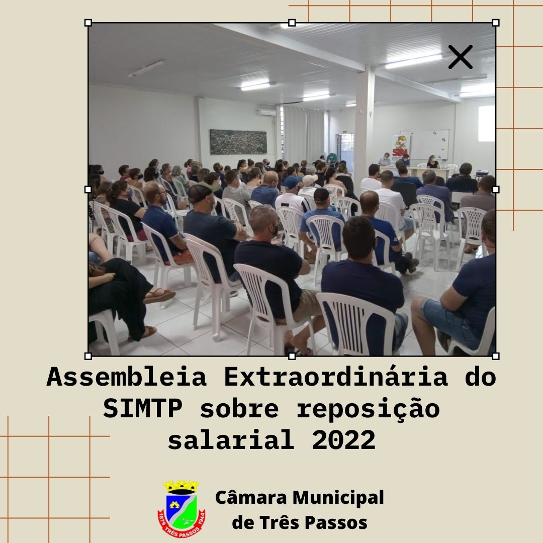 Câmara de Vereadores participa de Assembleia do Sindicato dos Municipários de Três Passos