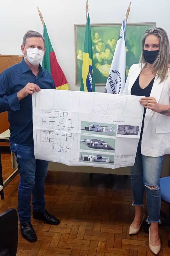 CÂMARA MUNICIPAL DE VEREADORES ENTREGA ESBOÇO DO PROJETO DO IML EM PORTO ALEGRE