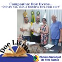 Campanha: Doe livros... “O livro vai, mas a história fica com você”