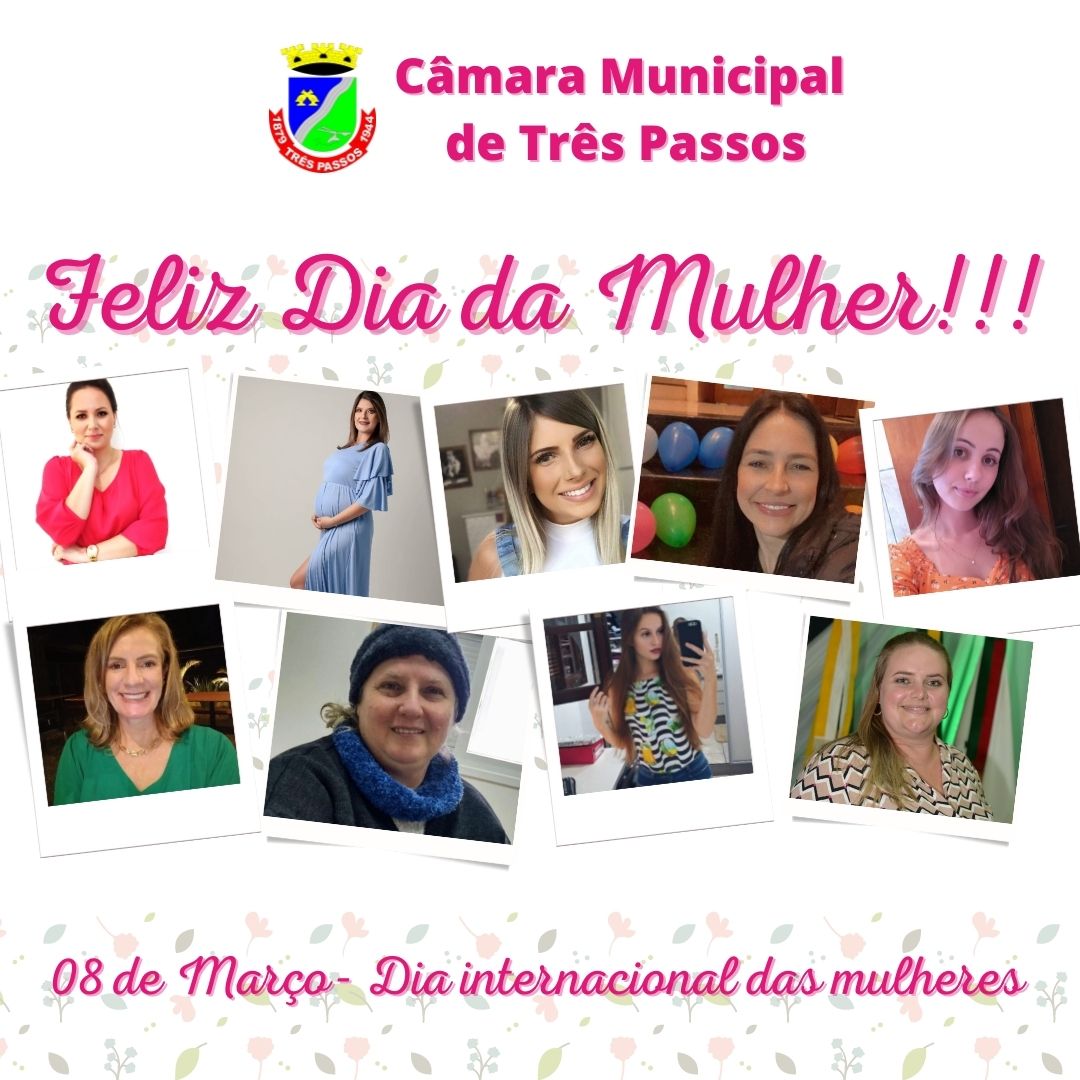 Feliz Dia da Mulher!!!