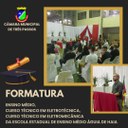 Formatura dos alunos da Escola Estadual de Ensino Médio Águia de Haia