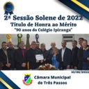 HOMENAGEM AOS 90 ANOS DO COLÉGIO IPIRANGA