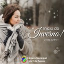 Início do Inverno: 21 de junho