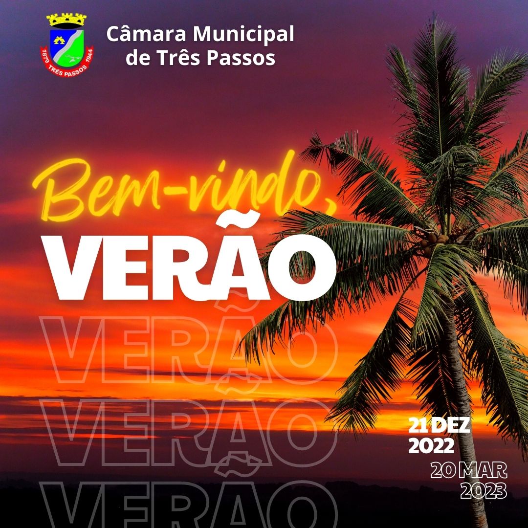 Início do Verão 21/12/2022