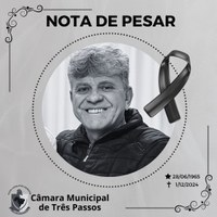 NOTA DE PESAR: EDIVAN NELSI BARON