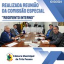 NOVO REGIMENTO INTERNO SERÁ PROTOCOLADO NA CÂMARA MUNICIPAL