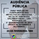 PARTICIPE DA AUDIÊNCIA PÚBLICA EM 23/02/2022