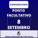 Ponto Facultativo: Dia 8 de setembro