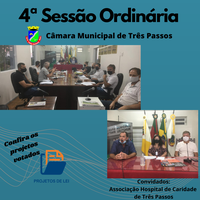 REALIZADA 4ª SESSÃO ORDINÁRIA EM 22/02