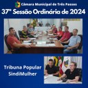 REALIZADA A 37ª SESSÃO ORDINÁRIA DE 2024 