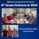 REALIZADA A 41ª SESSÃO ORDINÁRIA DE 2024 