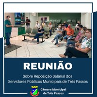 Reposição Salarial dos Servidores Públicos Municipais de Três Passos