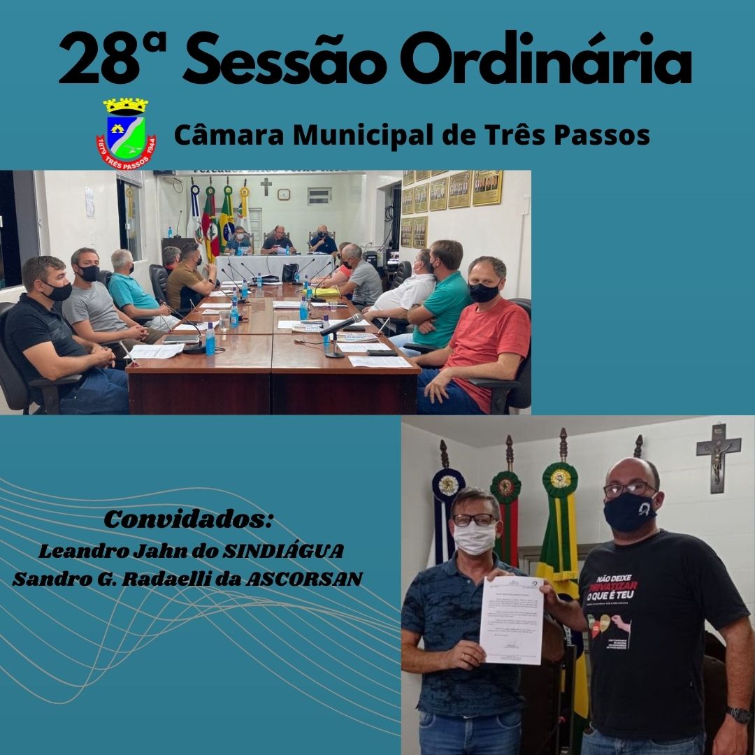 REPRESENTANTES DA ASCORSAN E DO SINDIÁGUA PARTICIPARAM DA TRIBUNA POPULAR