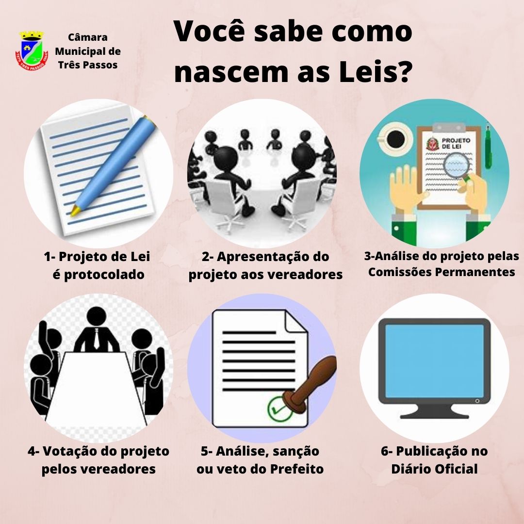 VOCÊ SABE COMO NASCEM AS LEIS?